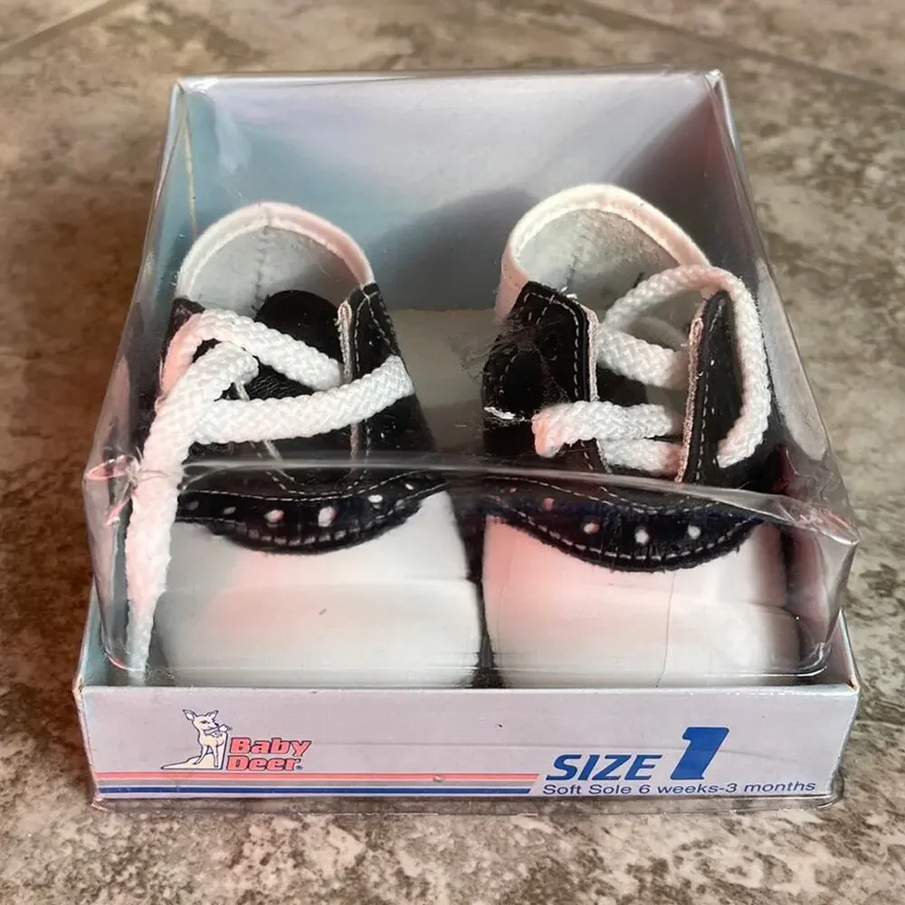 Vintage Baby‎ Deer Baby Shoes